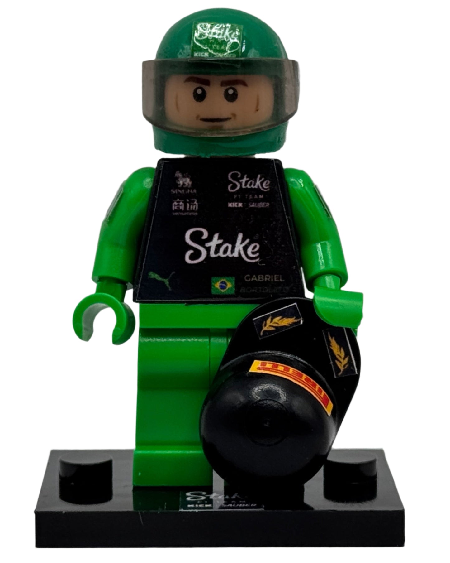 Lego Kick Sauber 2025 - Gabriel Bortoleto